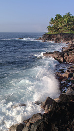 Tropical Crashing Surf, Hawaii
